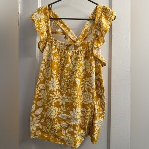 Lauren Conrad floral tank top